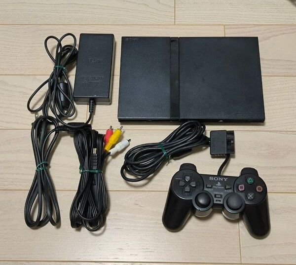 SONY PlayStation2 SCPH-75000 本体 チャコールブラック