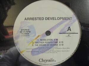 Arrested Development ： Revolution 12'' c/w Another Perspective / The Drums Of Change // 5点で送料無料