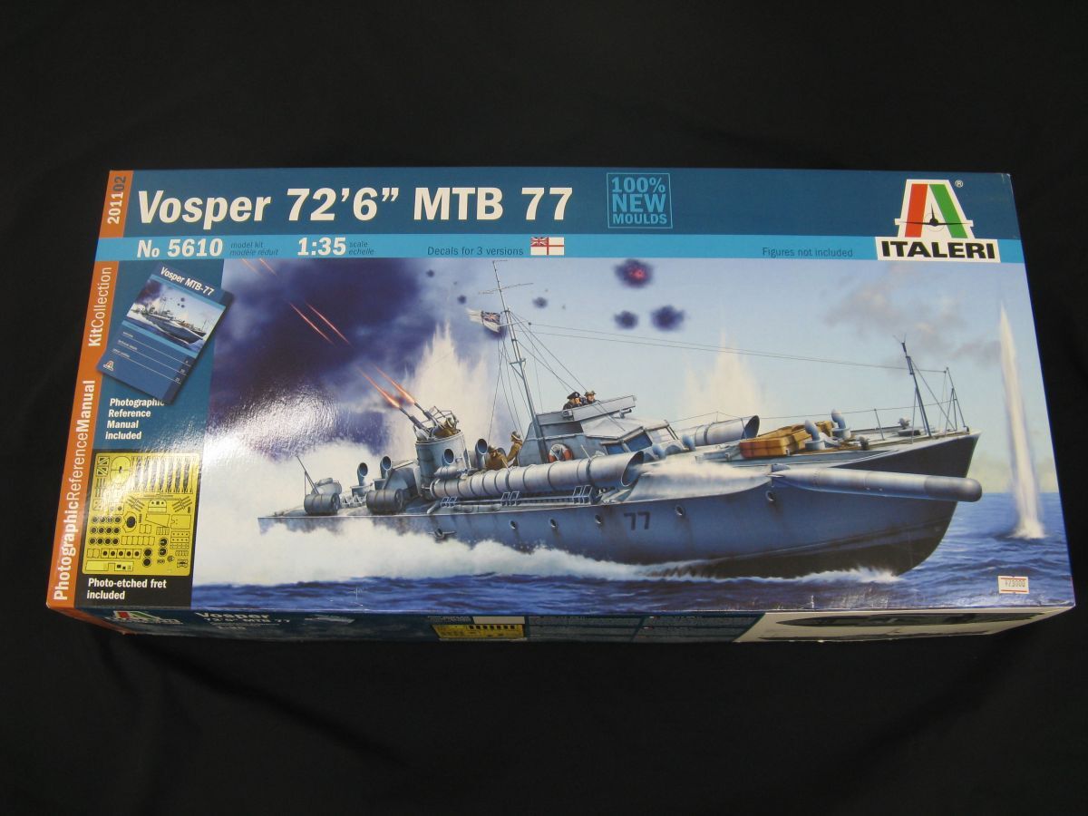 イギリス海軍 魚雷艇 ボスパー (エッチングパーツ/資料写真集付
