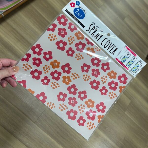 直径7センチ スプレーカバー 花柄 アレンジ