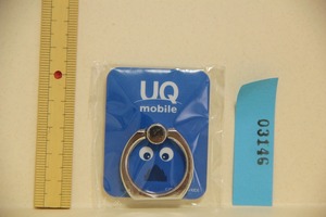 UQ Mobile ムック スマホリング 検索 携帯リング モバイル ガチャピン グッズ ゆるキャラ キャラクター マスコット