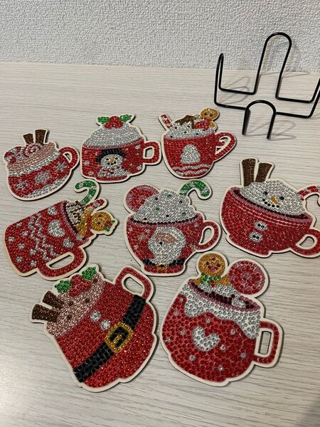 クリスマス コースターセット