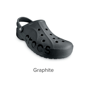 22cm Crocs (crocs)baya сабо Baya clog Graphite / graphite M4W6 серый серия новый товар 