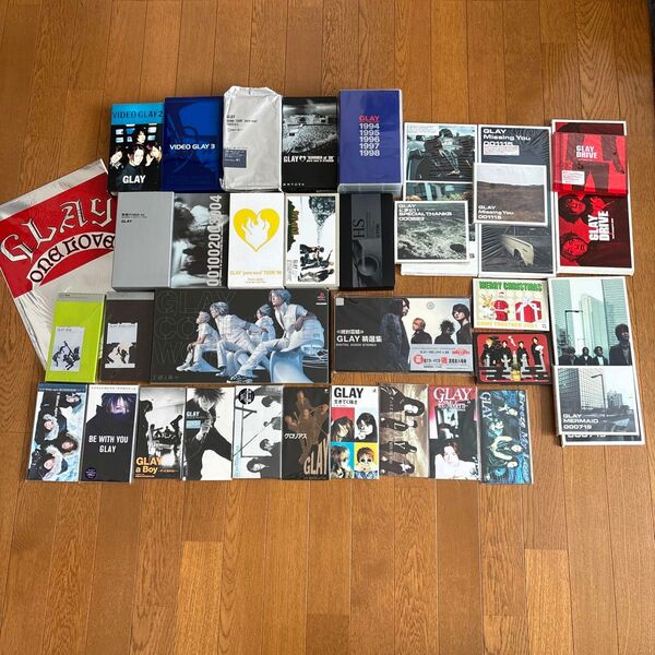 GLAY ビデオ9本 CDセット GLAY ONE LOVE in 北京 まとめ