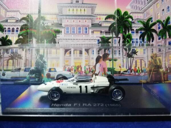 ノレブ 1/43 Honda F1 RA 272 #11 リッチー ギンサー 1965年 メキシコGPレース優勝車のダイキャスト製ミニカー 絶版品
