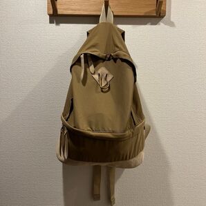 MASTER&Co. マスターアンドコー カラビナ リュック ベージュ