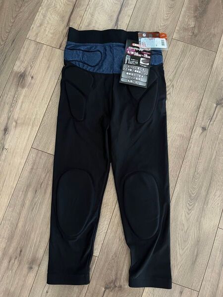 スキー スノーボード 下半身 プロテクター ユニセックス S/M ウエスト56〜78 ロングインナーパンツ