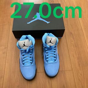 ナイキ エアジョーダン5 ユニバーシティブルー NIKE Jordan5 AJ5 AIR バッシュ スウェード