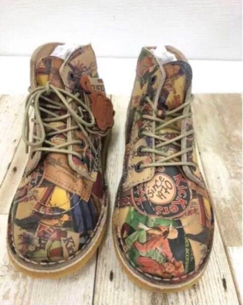 ブーツ キッズ Kickers サイズ21.5cm 革製品 キッカーズ 新品