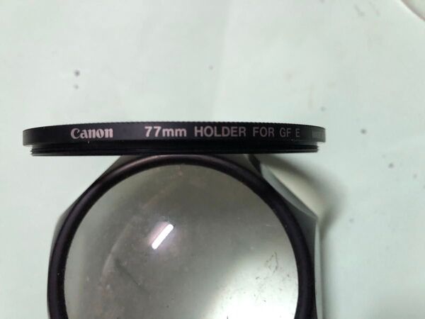 CANON 77mm カメラレンズフィルター HOLDER FOR GF E