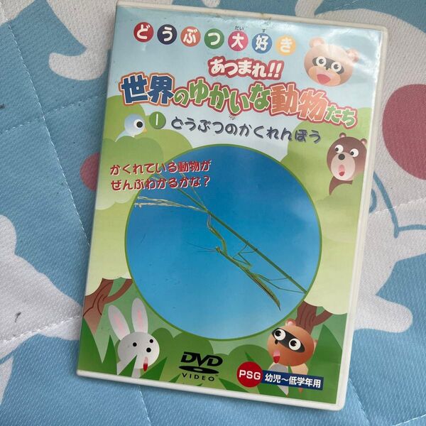 どうつぶ大好き あつまれ!! 世界のゆかいな動物たち 1 どうぶつのかくれんぼう DVD
