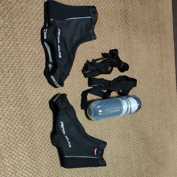 値下 PEARL IZUMI パールイズミ 防寒シューズカバー TIOGA タイオガ 輪行袋 セット