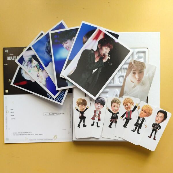BEAST 6th MINI ALBUM 「GOOD LUCK」フォト トレカ グッズ セット CDなし