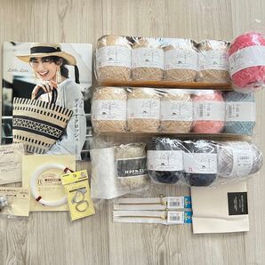 ◆セット売り◆オトナ女子のデイリークロッシュ 材料一式 ハンドメイド 手芸材料 ハマナカ