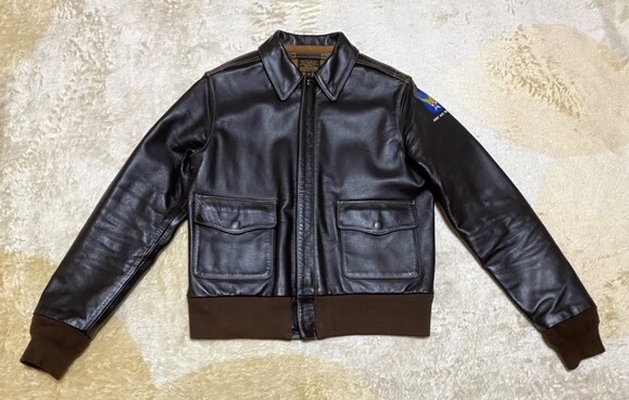 中古・古着通販】MORGAN (モーガン) A-2レザーフライト