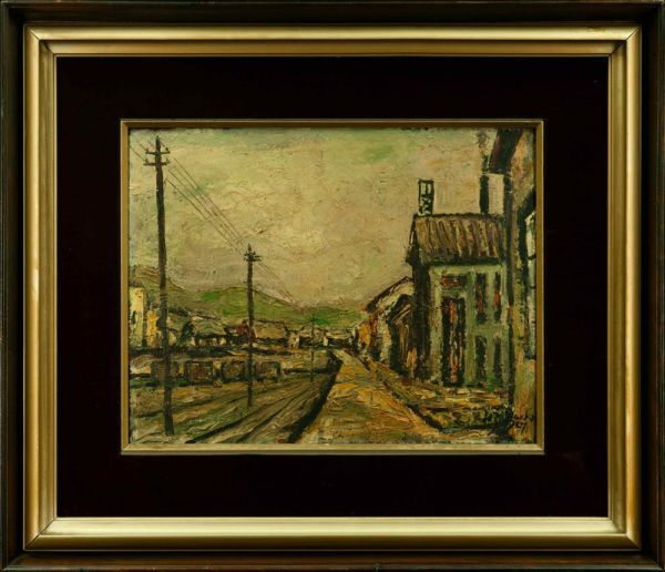 Yahoo!オークション -「荻須高徳 油彩」(絵画) (美術品)の落札 Yahoo!オークション -「荻須高徳 油彩」(絵画) (美術品)の落札