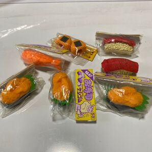 おもしろ消しゴム お寿司 おにぎり セット 未使用 ままごと