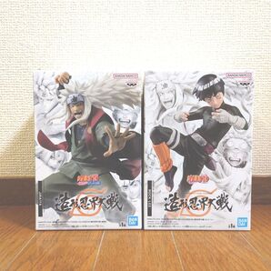 NARUTO-ナルト- 疾風伝 BANPRESTO FIGURE COLOSSEUM 造形忍界大戦 自来也 ロック・リー