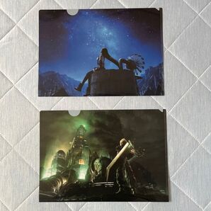 FF7 ローソン限定 クリアファイル ティファ クラウド 2枚セット