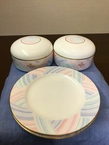 未使用 NIKKO ニッコー 皿　砂糖入物　チョコ　キャンディー　洋菓子入れ　菓子器　小物入れ