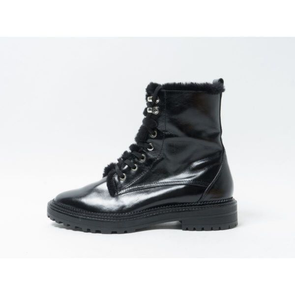 未使用! ZARA ザラ レースアップブーツ ブラック ファー 37
