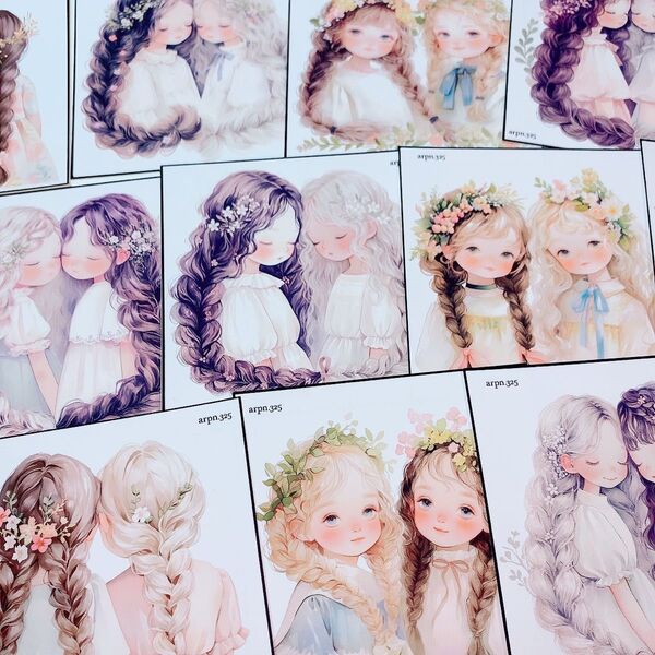 メモ素材|コラージュシート|おすそ分けファイル|紙モノ