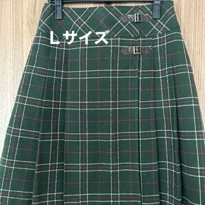チェック柄スカート Lサイズ