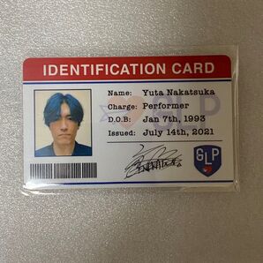 generationsアルバム特典 IDENTIFICATION CARD中務裕太