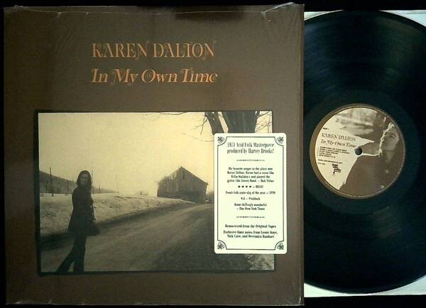 Karen Dalton - In My Own Time US 輸入盤 シュリンク Acid Folk LITA 022