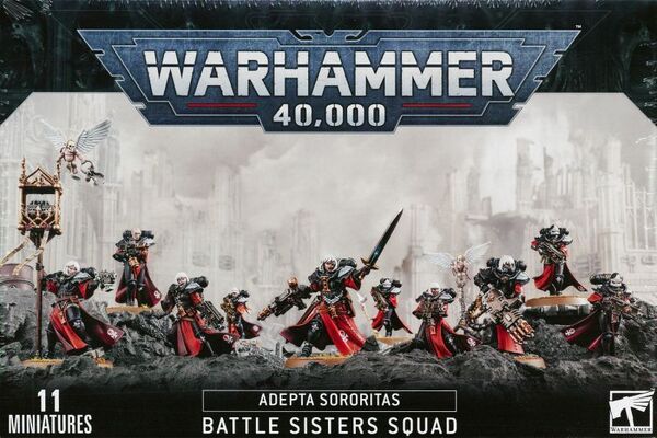 送料無料 新品 アデプタ ソロリタス バトルシスタースカッド ウォーハンマー 40000 Adepta Sororitas Battle Sisters Squad