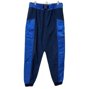 TOMMY SPORT トミースポーツ フリース 切替パンツ L 古着 ジョガーパンツ イージーパンツ