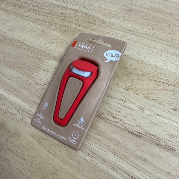 国内正規品 未使用 knog FROG V3 Rear TEQUILA SUNRISE Rear