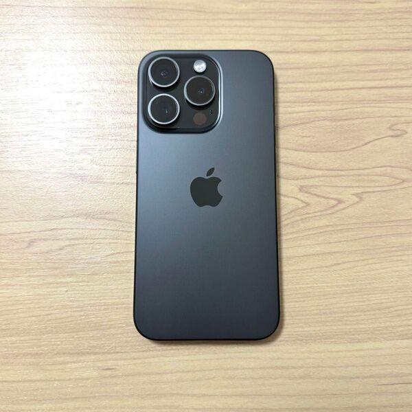 iPhone15Pro 256GB 人気のブラックチタニウム SIMフリー BT95% Apple