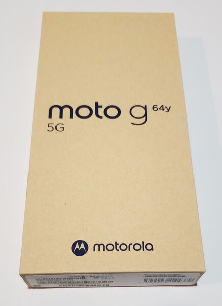 値下げ!!★新品未使用 motorola moto g64y 5G スペースブラック SIMフリー