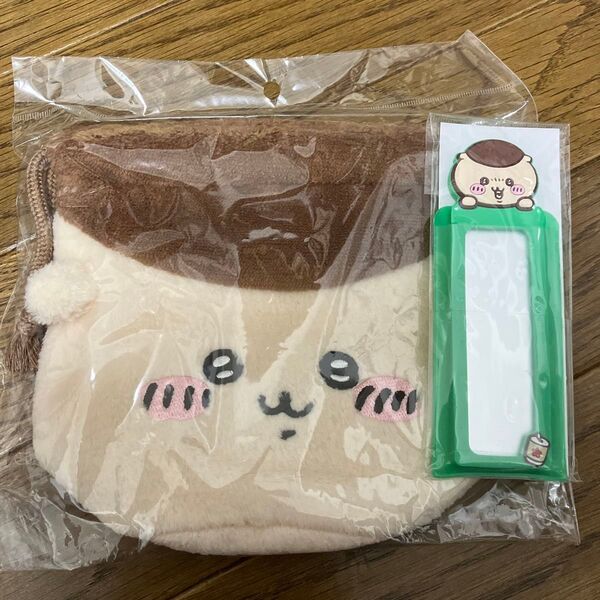 新品 ちいかわ くりまんじゅう 巾着 ラバースティックミラー
