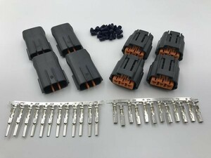 【W9D3PS-4s】■日本製■マツダ 純正 RX-8 IGコイル カプラー コネクター 端子 キット 検索用) NGK SE3P 48541 U5093 純正