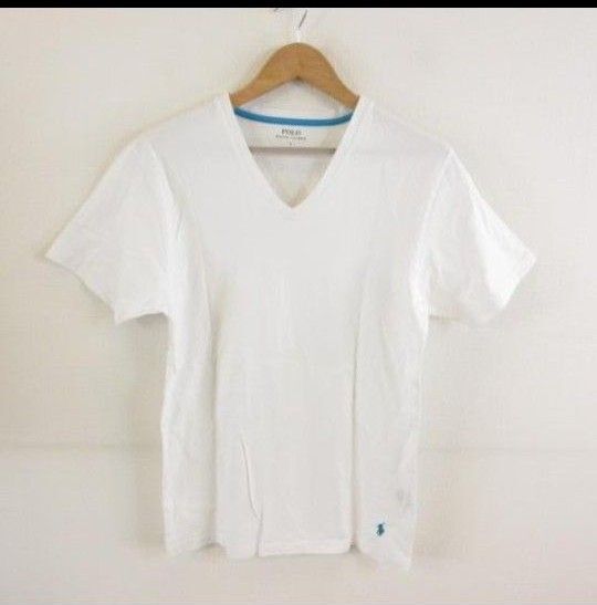 クーポンで500円おトク♪ POLO Ralph Lauren Tシャツ メンズ M〜Lサイズ ロゴ刺繍 Vネック 半袖