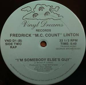 84'disco・club / I'm Somebody Else's Guy / Frederick &#34;M.C. Count&#34; Linton 