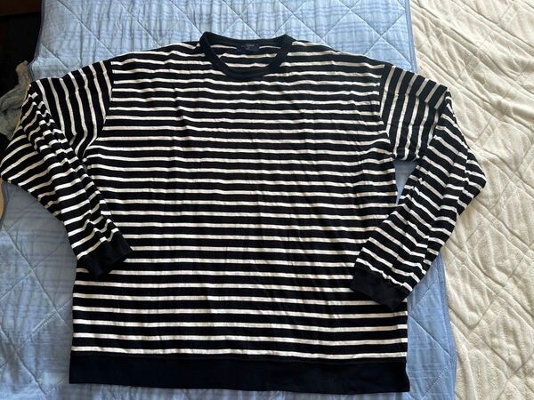 【美品】backnumber ボーダー カットソー 長袖XL