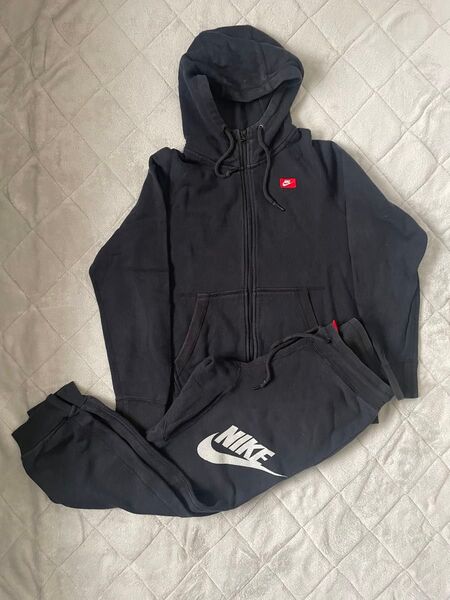 NIKE 上下セット 黒 スウェット