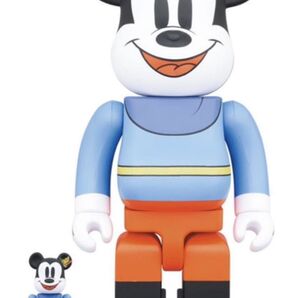 BE@RBRICK MICKEY MOUSE “Brave Little Tailor 100% & 400% medicom