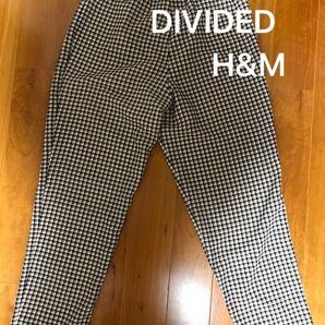 DIVIDED H&M カジュアルパンツ