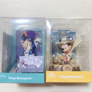 TDR ディズニー 39周年 スプーキーブー ミッキー フィギュア 2点セット
