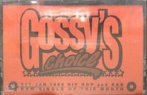 CD attaching [MIXTAPE]DJ GOSSY / GOSSY'S CHOICE #11 JAN. 1999
