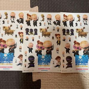 ボス・ベイビー ステッカー 3枚セット まとめ売り