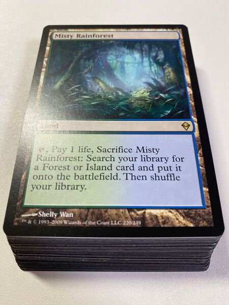まとめ 霧深い雨林 ② 他 レア、神話レア 50枚セット MTG