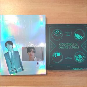 《MONSTA X》FATAL LOVE 、one of a kind CD トレカ