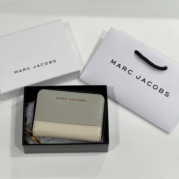 MARC JACOBS【マーク ジェイコブス 】ザ レザー ジップ アラウンド ウォレット ミニウォレット 小銭入れ ミニ財布