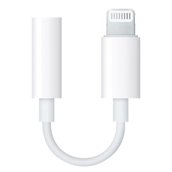 イヤホンアダプタ Lightning to 3.5 mm ヘッドフォンジャック ライトニング 変換 iPhone/i-Pad適応