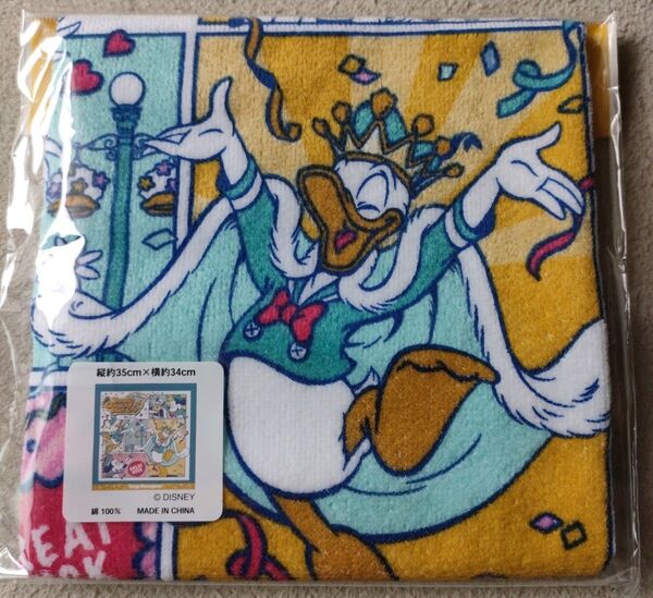 東京ディズニーリゾート♪ドナルドダック♪ パルパルーザ ウォッシュタオル1枚